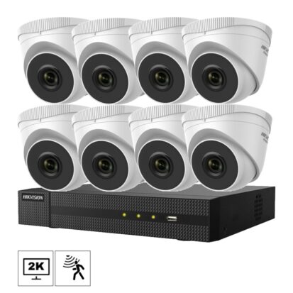 Netcam Hikvision kameraovervåkning PK-HWI-T240H-6PK-HWI-T240H-8