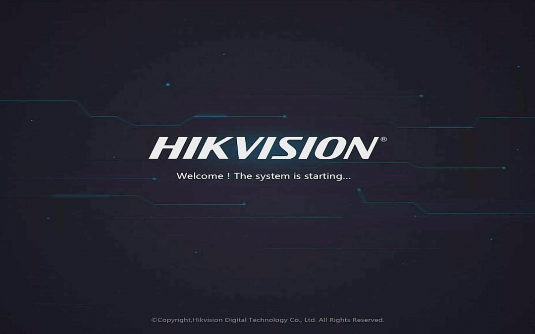 Oppsett av Hikvision NVR