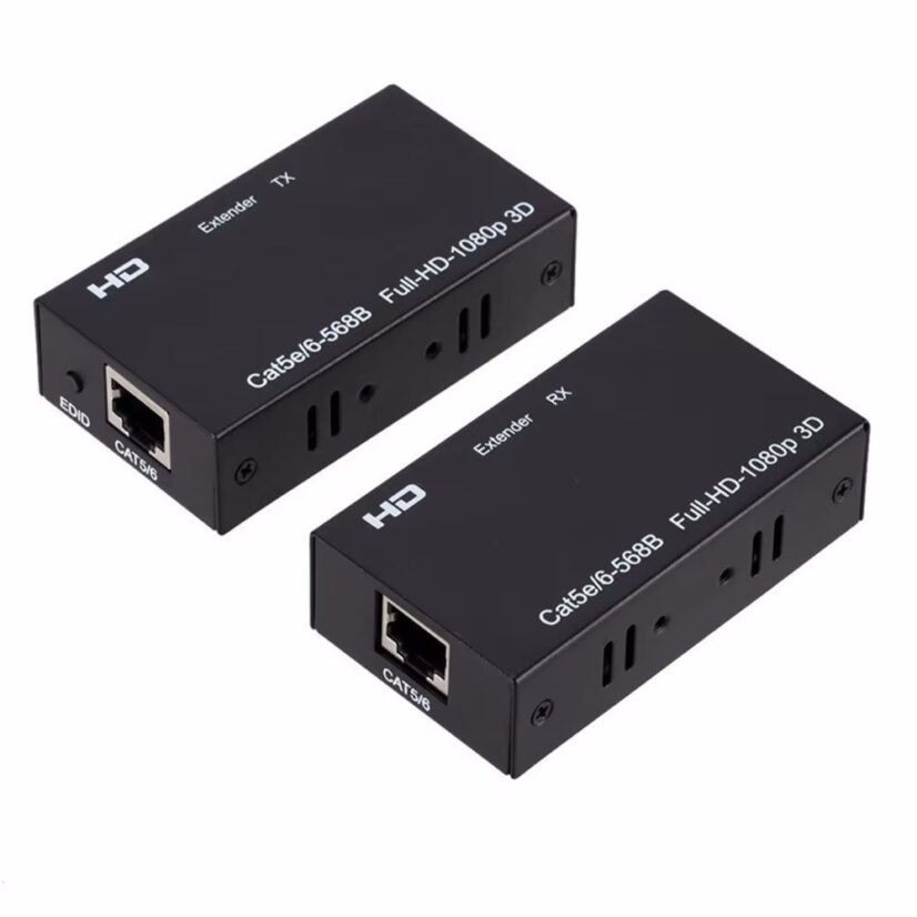 HDMI-extender via nettverkskabel
